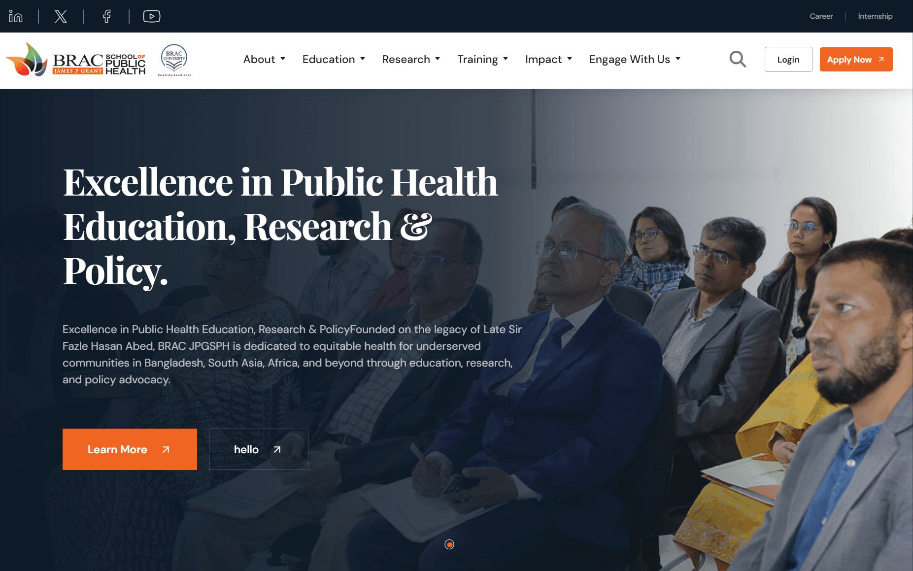 BRAC James P. Grant School of Public Health