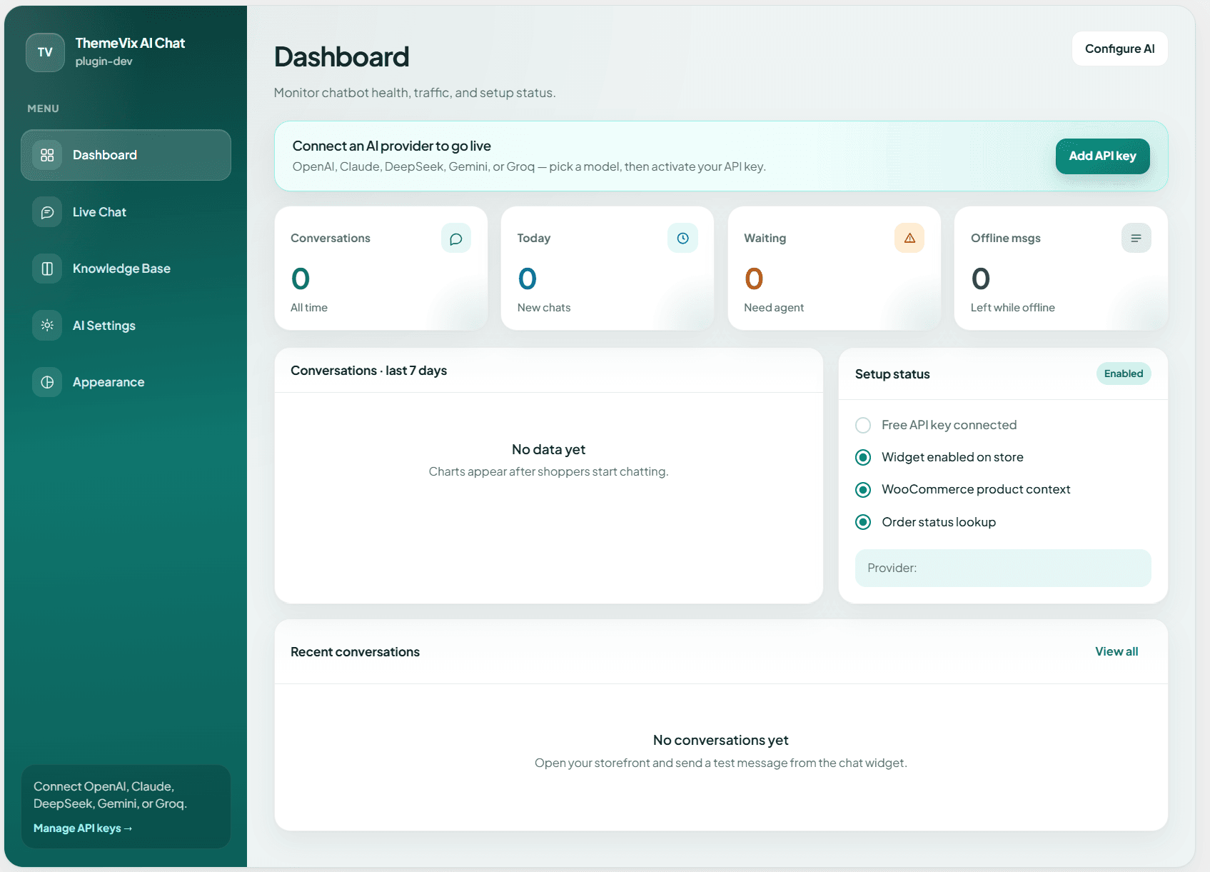 AI WooCommerce Chatbot Plugin