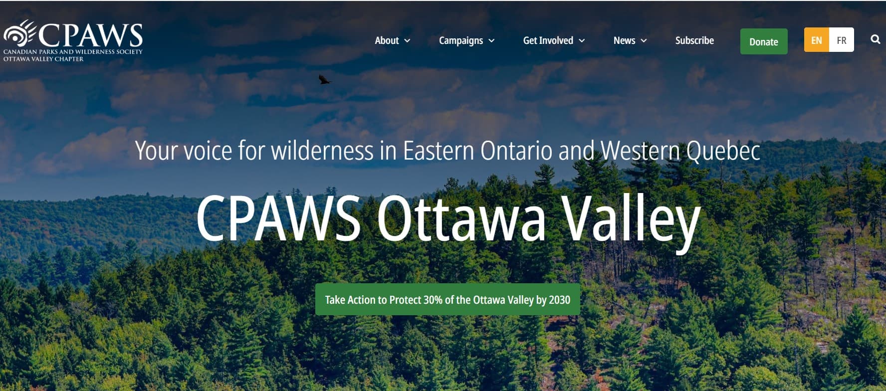 CPAWS-OV — Conservation Website