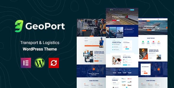 Geoport — Transport & Logistics WordPress Theme