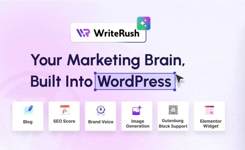 WriteRush — AI Content Generation Platform
